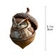 thumbnail image 2 of Artesanías Decorativas Adorno navideño de animales del bosque para árbol de Navidad, colgante acrílico de 8 cm para decoración festiva (1 unidad) Rkxzt, 2 of 9