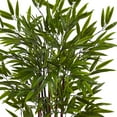 thumbnail image 2 of Nearly Natural 4' Bamboo Artificial Tree with Planter, Green, 2 of 4