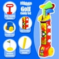 thumbnail image 3 of Kidplokio (2-Pack) Toddler Indoor Toy Golf Caddy Set, Kids Ages 3 to 8, 3 of 7