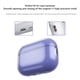 thumbnail image 4 of Audífonos Funda de soporte para caja de carga de para Apple Airpods Pro 2 (con orificio morado) Ehuebsd Para estrenar, 4 of 5
