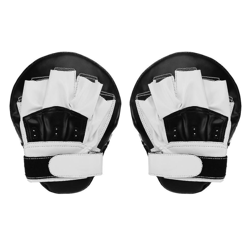 Boxing Leather punch Focus Mitts target Training Hand Pads For Karate Muay Thai Kick sparring Walmart