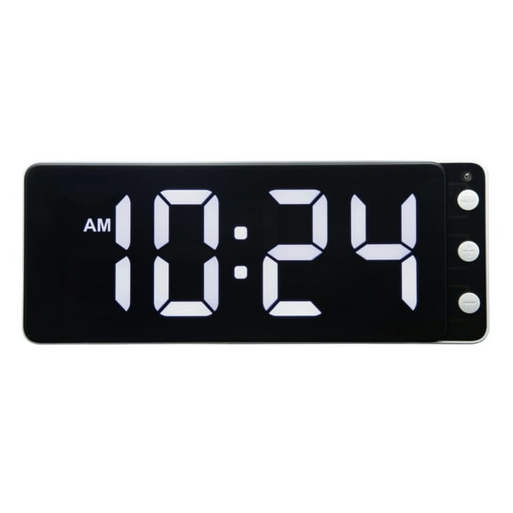 NEXTIME TABLE/WALL CLOCK DIGITAL - WHITE