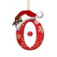thumbnail image 2 of Uuiauoio Personalized Acrylic Christmas Alphabet Ornaments DIY Holiday Decor with Festive Symbols for Home Tree Hanging Decoration, 2 of 5