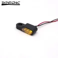 thumbnail image 5 of DINTCNC Universal M10 Caliber Motorcycle Turn Signal LED Turn Signal Aluminum Alloy Structure Black Electroplating Indicators, 5 of 6