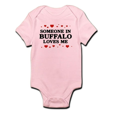 

CafePress - Loves Me In Buffalo Body Suit - Baby Light Bodysuit