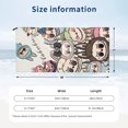 thumbnail image 4 of Toalla de playa Labubu, suave, de secado rápido, resistente a la arena, para natación, piscina, yoga, gimnasio, camping, toallas de baño ligeras, regalo para niños, niñas, niños y adultos, 31,5 x 63, 4 of 8