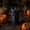 Black, variant on Halloween Drip Face Candle, Gothic Horror Pillar Candle for Spooky Table Centerpiece and Party Home Decor (Yellow)