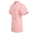 thumbnail image 2 of Women's Chef Coat Short Sleeve Chef Shirt Cook Coat Barista Baker Uniform Restaurant Clothes Barista Shirt, 2 of 3