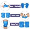 thumbnail image 5 of Motoforti 6pcs Cycling Wrist Support Guard Elbow Knee Pads Red Blue Bike Riding Protective Gear, 5 of 7