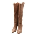 thumbnail image 2 of Journee Collection Estrella Women's Faux Lizard Knee-High Boots Light Pink, 2 of 7