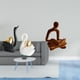 thumbnail image 2 of Figuras de cisne y estatua de pensador humano, arte abstracto, artesanías, adornos de mesa, colección para oficina, bar, boda, estantería, decoración, 2 of 8