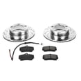 thumbnail image 3 of PowerStop Rear Z23 Evolution Sport Carbon-Fiber Ceramic Brake Pad and Drilled & Slotted Rotor Kit Fits: PORSCHE Select Models K857, 3 of 10