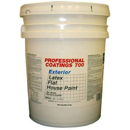 paint exterior gallon flat 5g mfg latex value true walmart