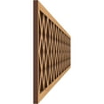 thumbnail image 3 of Ekena Millwork 46 5/8"W x 8"H x 3/8"T Hadley Fretwork Moulding, Maple, 3 of 13