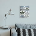 thumbnail image 2 of Stupell Industries Cabin Rules Phrases Rustic Grain Green Black Blue Words Canvas Wall Art Design by Kim Allen, 30" x 40", 2 of 5