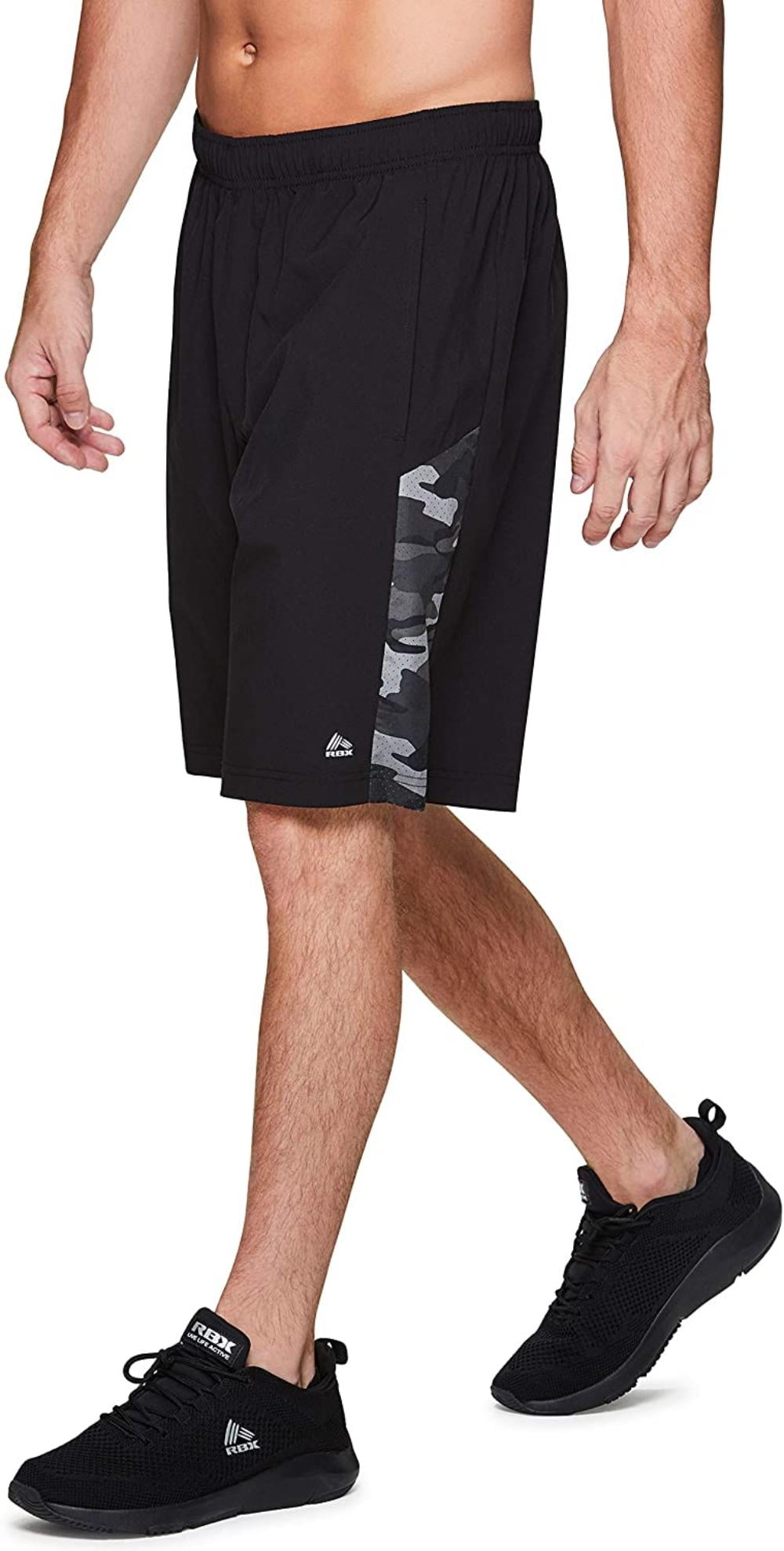 RBX Active Men's 9-Inch Inseam Stretch 
