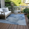 thumbnail image 6 of Addison Rugs Chantille Indoor/Outdoor Transitional Watercolors Blue Washable Rectangle Rug, 3' x 5', 6 of 6