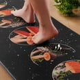 thumbnail image 3 of Kitchen Mats Set of 2, Moon Phase Mushroom Black Kitchen Rugs Anti Fatigue Kitchen Mats for Floor, Non Slip Kitchen Rug Waterproof 17"X29.5"+17"X47", 3 of 6