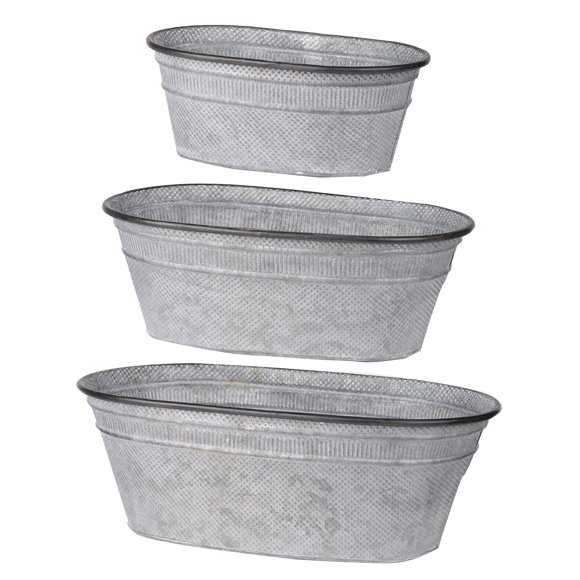 Oval Galvanized Tub