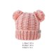 thumbnail image 3 of Guardurnaity Gorro de frita giro esponjoso pompones bolas tocado gran elasticidad gorras hermoso regalo para niños piel en polvo blanco Type3 NO3, 3 of 6