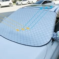 thumbnail image 2 of WSBDENLK with Magnetism Car Sunshade Front Sunscreen thermal Insulation Umbrella Snow Shield Prevention Car Hood Curtain Shield Sun Shield Sun Shield Car Shade Front Windshield, 2 of 9
