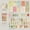 D, variant on 100 PCS Breezy Memory Stationery Paper - Creative Vintage Alphabet Sticker Pack for Collage, Adhesive-Free Cute Decorative Material