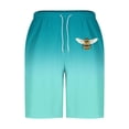 thumbnail image 3 of Pantalones Cortos Casuales para Hombre Imprimir con Bolsillos Pantalones de Playa de Cintura Elástica, Pantalones Cortos de Cintura Elástica para Hombre, 3 of 5