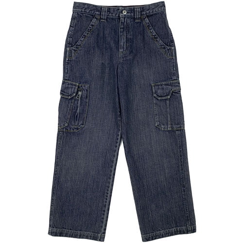 Wrangler - Husky Boys' Cargo Jeans - Walmart.com
