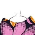 thumbnail image 4 of XIAOHUAGUA African Print Dangle Earrings Womens Geometric Ankara Jewelry Earrings, 4 of 4