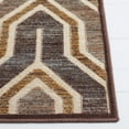 thumbnail image 5 of SAFAVIEH Paradise Edwyna Geometric Tessellation Area Rug, Cream/Brown, 4' x 5'7", 5 of 9