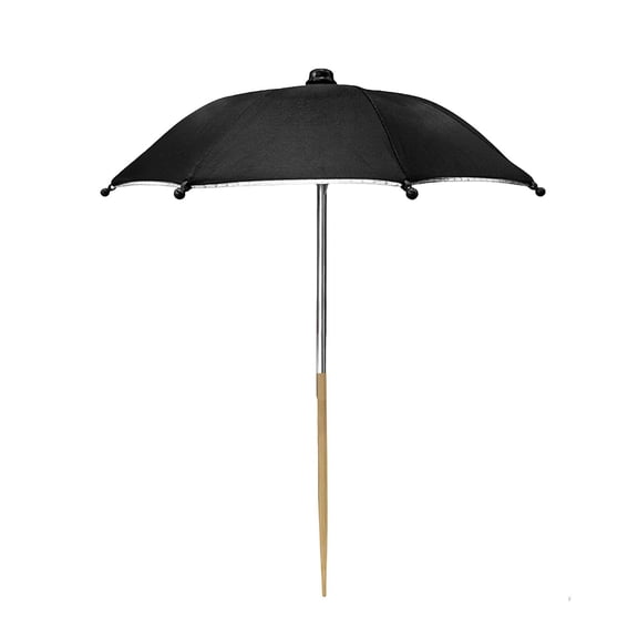 Umbrella Adjustable Garden Shade Umbrella with Iron Poles Outdoor Multifunctional Sun Shade for Potted Flowers Weatherproof Sun Protection for Backyard Patio
