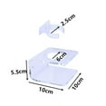 thumbnail image 4 of Clear Wall Mounted Light Saber Acrylic Stand Upright Display Holder Rack, 4 of 9