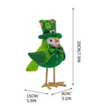 thumbnail image 3 of 2pcs St. Patrick’s Day Featherly Friends Birds - Table Decor and Figurines, St. Patrick’s Day Decorations, Farmhouse Style Bird Figurines for Indoor Display, Holiday Home Accents, 3 of 6