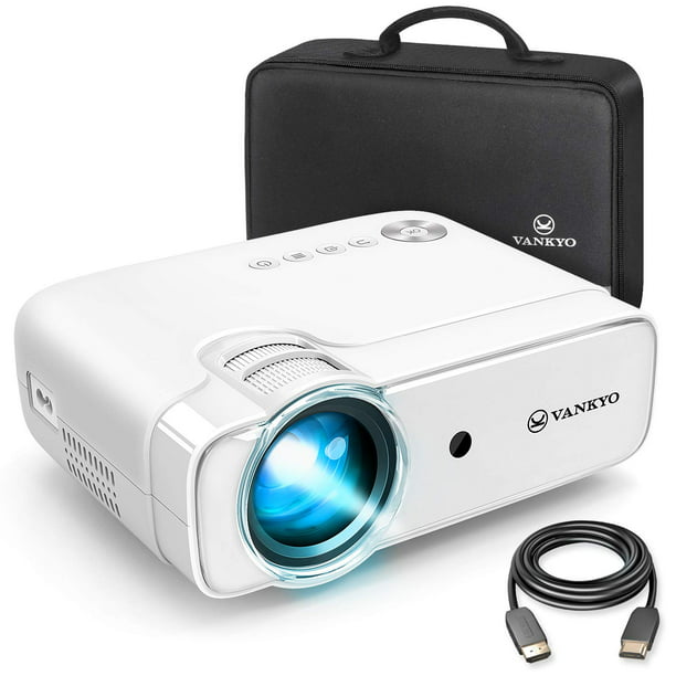VANKYO Leisure 430 Mini Movie Projector, Projector with 50,000 Hours Lamp Life, 236" Display, Support Hi-Fi Built-in Compatible with TV Stick, HDMI, SD, AV, VGA, USB - Walmart.com