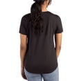 thumbnail image 2 of Women's Cutter & Buck Black Arizona State Sun Devils Coastline Epic Comfort Recycled T-Shirt, 2 of 2