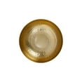 thumbnail image 4 of Creative Co-Op Round Hammered Metal Bowl, Gold Finish, 4 of 4