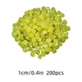 thumbnail image 3 of Tuvgenk Luminous Glow Glow in The Dark Garden Stones Yellow 200 Pc Outdoor Decorative Stones Diamond for Crafts 13-9mm Durable for Landscaping, 3 of 6