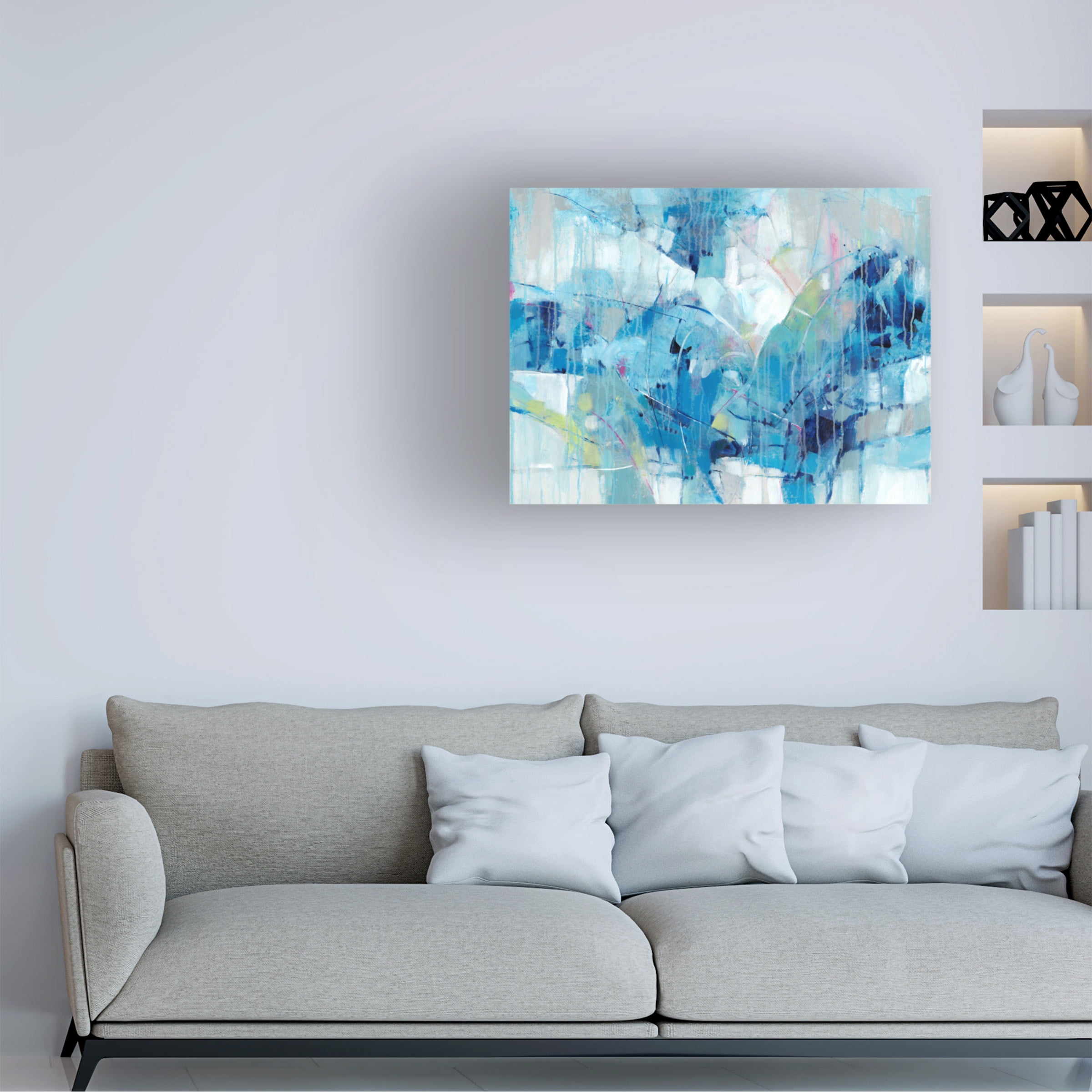 Tim O'Toole 'Ice Breaker I' Canvas Art