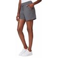 thumbnail image 5 of 32 DEGREES Cool Womens 2-Pack Pull On Short (Heather Charcoal/Heather Lead, Small), 5 of 8