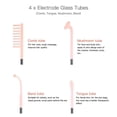 thumbnail image 3 of JFBUJC High Frequency Facial Machine -Portable Handheld Neon High Frequency Face Wand -Light Therapy Facial Skin Tightening Machine Device with 4 Different Tubes, 3 of 5