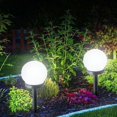 thumbnail image 2 of Solar LED Bubble Lights Solar Plug Lawn Lights Round White Wave Balls, 2 of 6