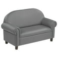 thumbnail image 1 of SoftZone® Little Lux Pre-School Sofa - Grey, 1 of 7