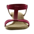 thumbnail image 3 of Alfani Womens Voyage1 Open Toe Elastic Wedge Sandals, 3 of 3