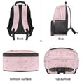 thumbnail image 6 of Yayamidu Kawaii Axolotl Backpack for Kids Girls 6-9 Middle School Bookbag Pink Large Capycity Schoolbag, 17 Inch, 6 of 7