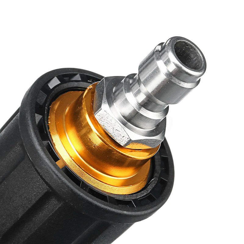 High Pressure Washer Jet Wash 1/4" Quick Release Rotating Turbo Lotus Nozzle Tip 