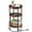 Cherry, variant on Round Accent Side Table Multifunctional Corner End Table With Storage Design For Living Room Bedroom Small Space