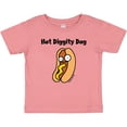 thumbnail image 3 of Inktastic Hotdog Hot Diggity Dawg Boys or Girls Baby T-Shirt, 3 of 5