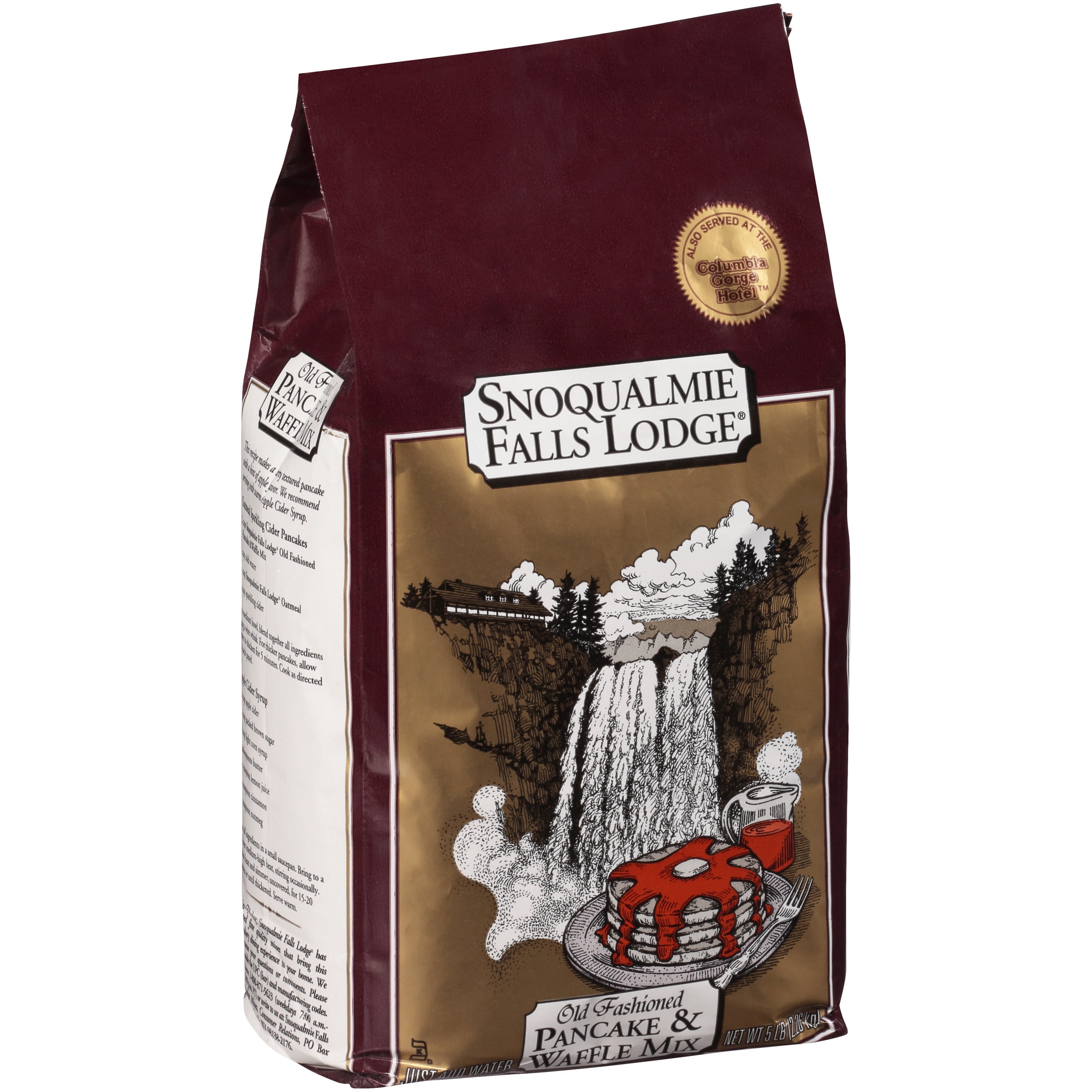 Snoqualmie Falls Lodge® Old Fashioned Pancake & Waffle Mix 5 lb. Bag