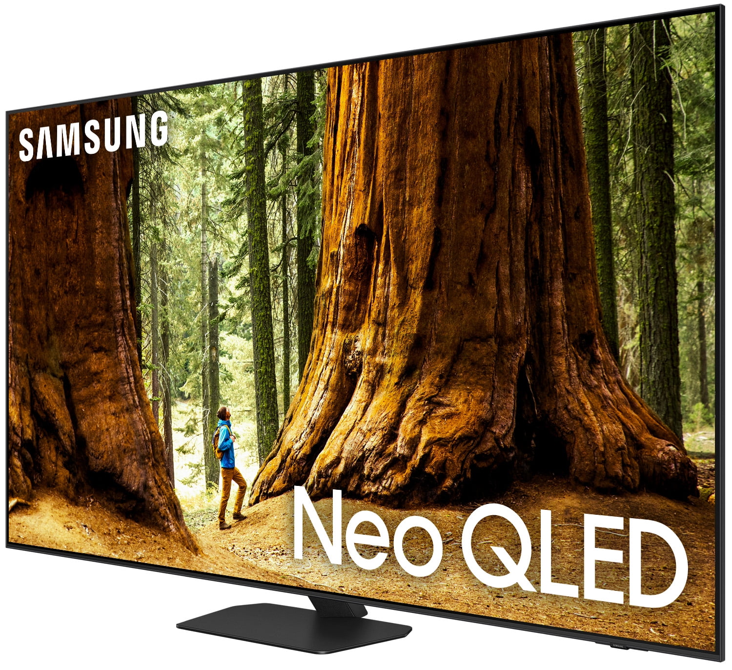 Samsung QN98QN90DAFXZA 98 Inch Neo QLED TV with 4K AI Upscaling with a Walts TV Large/Extra Large Tilt Mount for 43"-98" Compatible TV's and Walts HDTV Screen Cleaner Kit (2024)