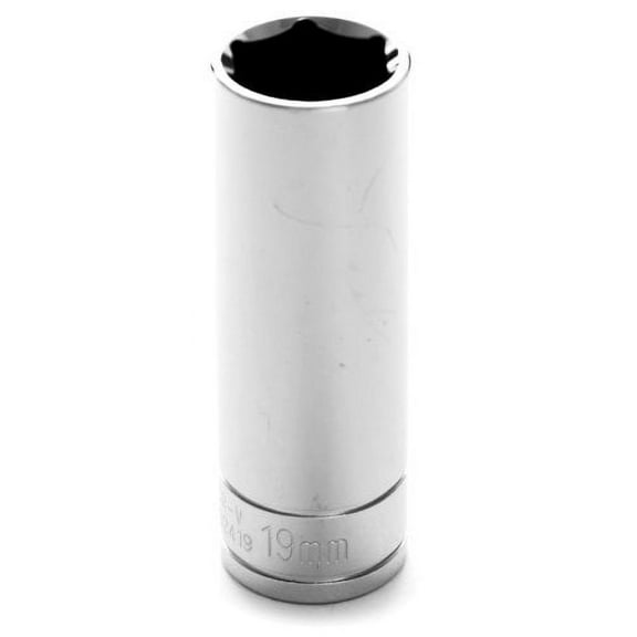 Performance Tool W32419 1/2 Drive 6-Point Socket, 19mm